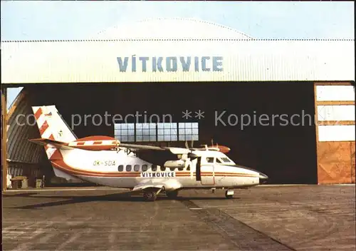 Flugzeuge Zivil Vitkovice Air L410UVP E OK SDA s n 872018  Kat. Airplanes Avions