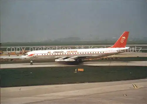 Flugzeuge Zivil Pomair Ostend Douglas DC 8 33 OO TCP  Kat. Airplanes Avions