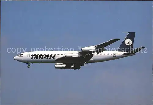 Flugzeuge Zivil Tarom Boeing 707 3KIC YR ABC Kat. Airplanes Avions