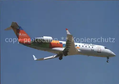 Flugzeuge Zivil Adria Airways Canadair RJ 200LR S5 AAI c n 7248 Kat. Airplanes Avions