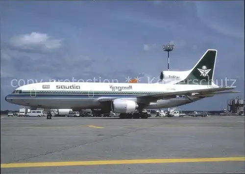 Flugzeuge Zivil Saudia L1011 385 Tristar HZ HM6 cn 1249 Kat. Airplanes Avions