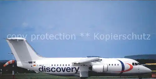 Flugzeuge Zivil Discovery Travel BAe 146 200 D AWUE c n E2050 Kat. Airplanes Avions