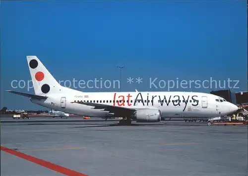Flugzeuge Zivil JAT Airways B 737 3H9 YU ANJ c n 23714 Kat. Airplanes Avions