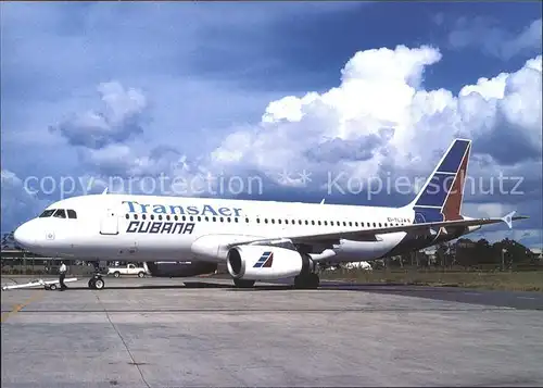 Flugzeuge Zivil TransAer Cubana A320 EI TLJ Kat. Airplanes Avions