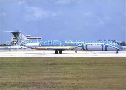 Flugzeuge Zivil BWIA West Indies Airways MD 83 9Y THR Kat. Airplanes Avions