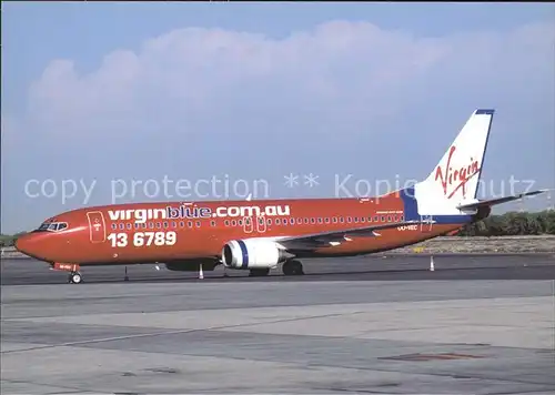 Flugzeuge Zivil Virgin Express B737 46M OO VEC c n 28549 2844 Kat. Airplanes Avions