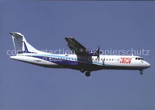 Flugzeuge Zivil TACV ATR 72 500F WWEH c n 747 Kat. Airplanes Avions