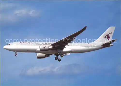 Flugzeuge Zivil Qatar Airways A330 203 F WWYN c n 489 Kat. Airplanes Avions