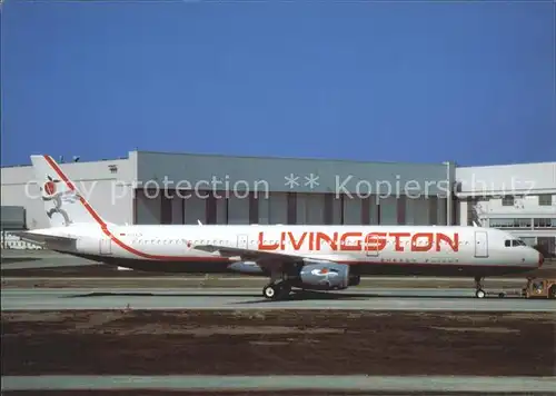 Flugzeuge Zivil Livingston A321 232 D AVZK c n 1970 Kat. Airplanes Avions