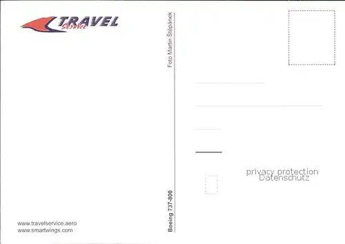 Flugzeuge Zivil Prague Airport Travelservice Kat. Airplanes Avions