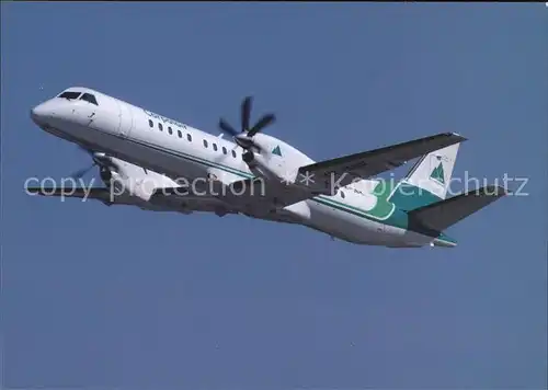 Flugzeuge Zivil Carpatair Saab 3000 YR SBK c n 2000 033  Kat. Airplanes Avions