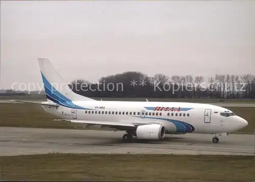 Flugzeuge Zivil Yamal B 737 528 VP BRQ c n 25230 Kat. Airplanes Avions