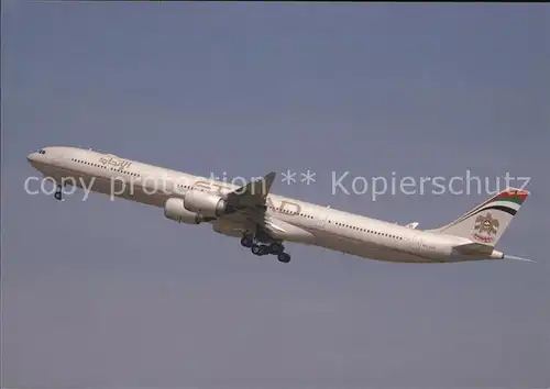 Flugzeuge Zivil Etihad Airways A340 642X A6 EHH c n 870 Kat. Airplanes Avions
