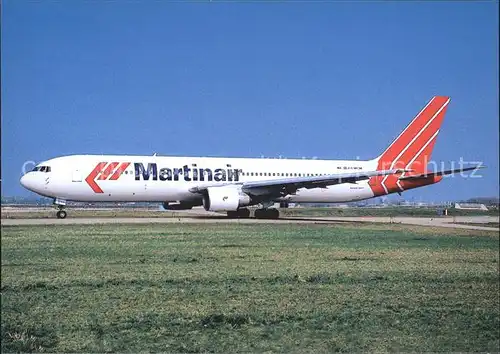 Flugzeuge Zivil Martinair B 767 31A ER PH MCM c n 26470 Kat. Airplanes Avions
