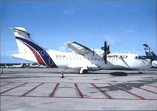 Flugzeuge Zivil Swift Air ATR 42 310 EC JBN c n 218 Kat. Airplanes Avions