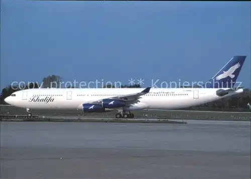 Flugzeuge Zivil Khalifa Airways A340 313X 7T VKM c n 139 Kat. Airplanes Avions