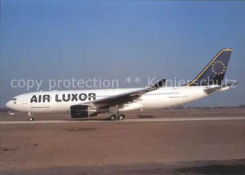 Flugzeuge Zivil Air Luxor A330 223 F WWYK c n 441  Kat. Airplanes Avions