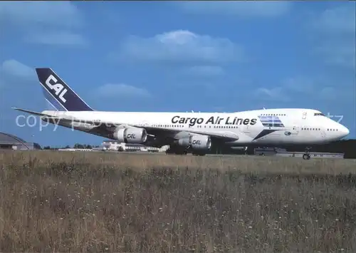 Flugzeuge Zivil Cargo Air Lines C.A.L Boeing 747 271C SCD 4X ICM c n 21965 438 Kat. Airplanes Avions