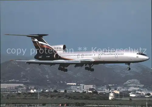 Flugzeuge Zivil Aeroflot Tupolev TU 154 RA 85643 Kat. Airplanes Avions