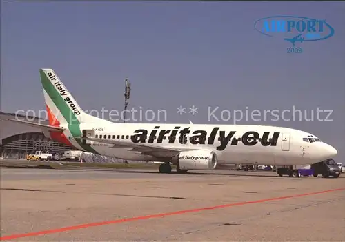 Flugzeuge Zivil Airitaly Group Boeing 737 300 I AIGL  Kat. Airplanes Avions