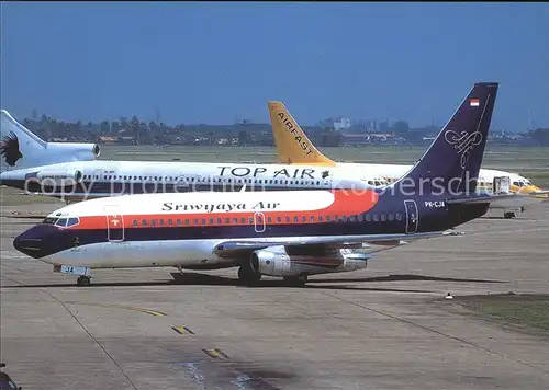 Flugzeuge Zivil Sriwijaya Air B 737 284PK CJA c n 22301 Kat. Airplanes Avions