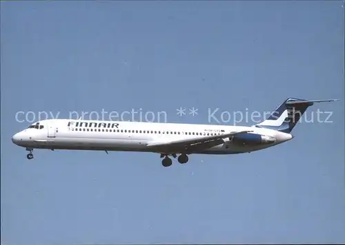 Flugzeuge Zivil Finnair McDDouglas Dc 9 51 OH LYS cn 47737 Kat. Airplanes Avions