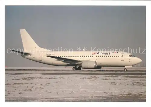 Flugzeuge Zivil Jat Airways Yugoslav Airlines Boeing 737 3H9 YU ANF cn 23330 1136  Kat. Airplanes Avions