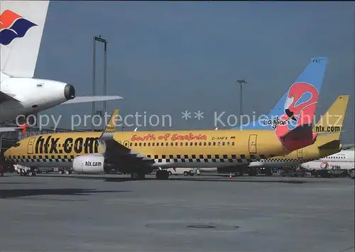 Flugzeuge Zivil Hapag Lloyd Express Boeing B737 8K5 D AHFX cn 30416 778 Kat. Airplanes Avions