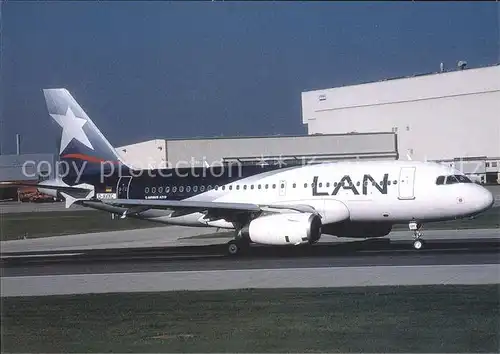 Flugzeuge Zivil Lan Airlines A319 132 D AVXC C CPF c n 2527 Kat. Airplanes Avions