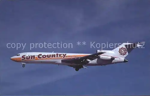 Flugzeuge Zivil Sun Country Airlines Boeing 727 200Adv. N281SC  Kat. Airplanes Avions
