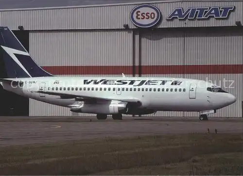 Flugzeuge Zivil Westjet Airlines Boeing 737 200 C GQWJ  Kat. Airplanes Avions