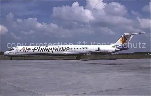 Flugzeuge Zivil Air Philippines McDonnell Douglas MD 82 B 88899 Kat. Airplanes Avions
