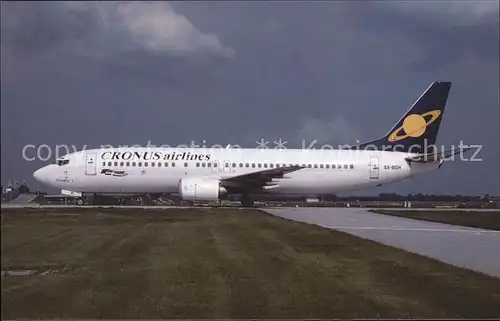 Flugzeuge Zivil Cronus Airlines Boeing 737 400 SX BGH  Kat. Airplanes Avions