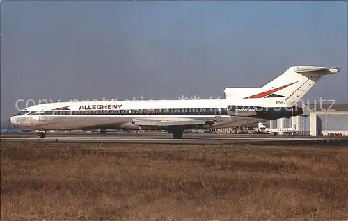 Flugzeuge Zivil Allegheny Boeing 727 2B7 N751 VJ S N 20303  Kat. Airplanes Avions