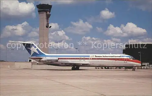 Flugzeuge Zivil Texas International McDonnell Douglas DC 9 31 N350AT c n 47638 Kat. Airplanes Avions