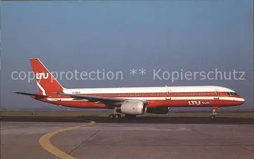 Flugzeuge Zivil LTU Sued Boeing 757 2G5 D AMUV  Kat. Airplanes Avions