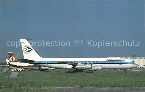 Flugzeuge Zivil Naganagani Compagnie Nationale Boeing 707 328C XT BBF  Kat. Airplanes Avions