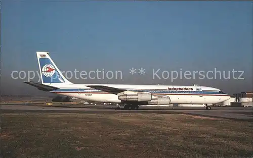 Flugzeuge Zivil Independet Air Boeing 707 331B N7231T c n 19572 Kat. Airplanes Avions