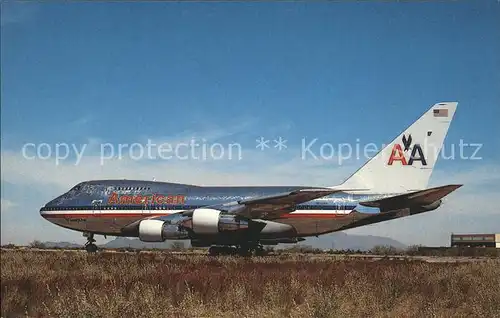 Flugzeuge Zivil American Airlines Boeing 747SP 31 N602AA c n 21963  Kat. Airplanes Avions
