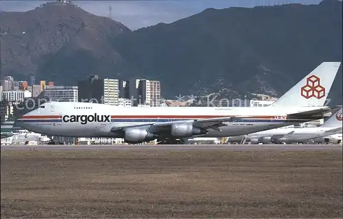 Flugzeuge Zivil Cargolux Boeing 747 200C LX ACV  Kat. Airplanes Avions