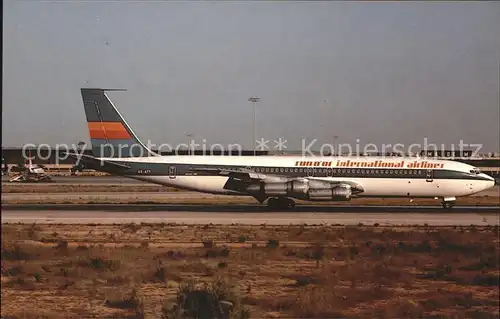 Flugzeuge Zivil Sun D Or International Airlines Boeing B 707 358C 4X ATY c n 20301  Kat. Airplanes Avions