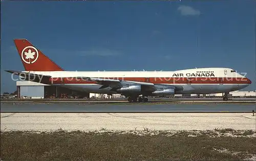 Flugzeuge Zivil Air Canada Boeing 747 233B C GAGB s n 21627 Kat. Airplanes Avions