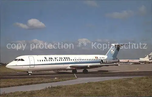 Flugzeuge Zivil Tarom BAE BAC 1 11525FT YR BCK c n 254  Kat. Airplanes Avions