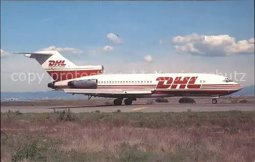 Flugzeuge Zivil DHL Worldwide Express Boeing 727 22C N726PL c n 19192  Kat. Airplanes Avions