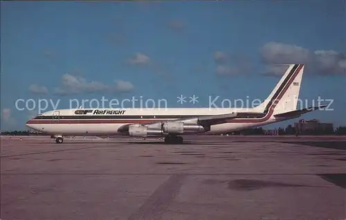 Flugzeuge Zivil CF Air Freight Boeing 707 321C N527SJ s n 20016 Kat. Airplanes Avions