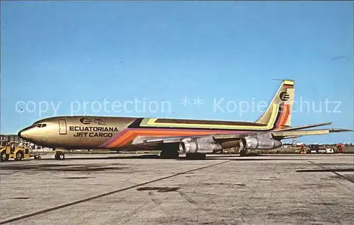 Flugzeuge Zivil Empresa Ecuatoriana De Aviacion Boeing 707 321C HC BGP c n 19273  Kat. Airplanes Avions