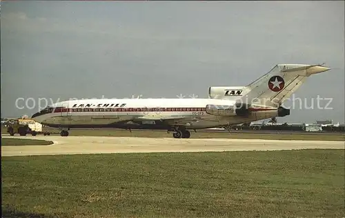 Flugzeuge Zivil Lan Chile Boeing 727 116C CC CFD c n 19813  Kat. Airplanes Avions