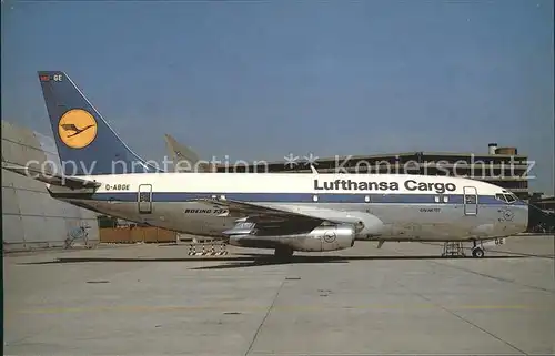 Lufthansa Lufthansa Cargo Boeing 737 230C D ABGE c n 20257  Kat. Flug