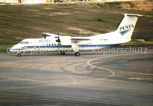 Flugzeuge Zivil Penta Pena Transp. Aereos Brazil DHC 8 314B Dash 8 395 PT MPH  Kat. Airplanes Avions