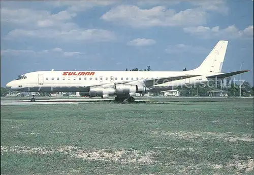 Flugzeuge Zivil Zuliana Venezuela DC8 51F 45878 YV 461C  Kat. Airplanes Avions